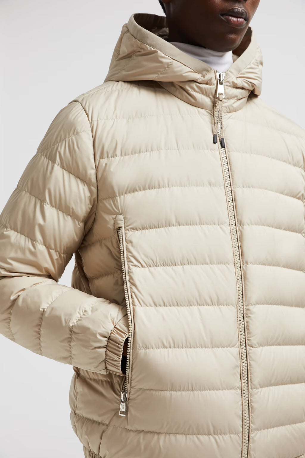 MONCLER - doudoune Galion beige