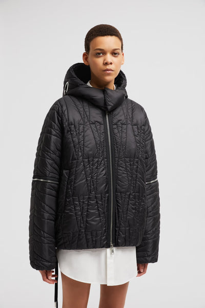 MONCLER X WILLOW SMITH - Doudoune courte Haissa 2-en-1