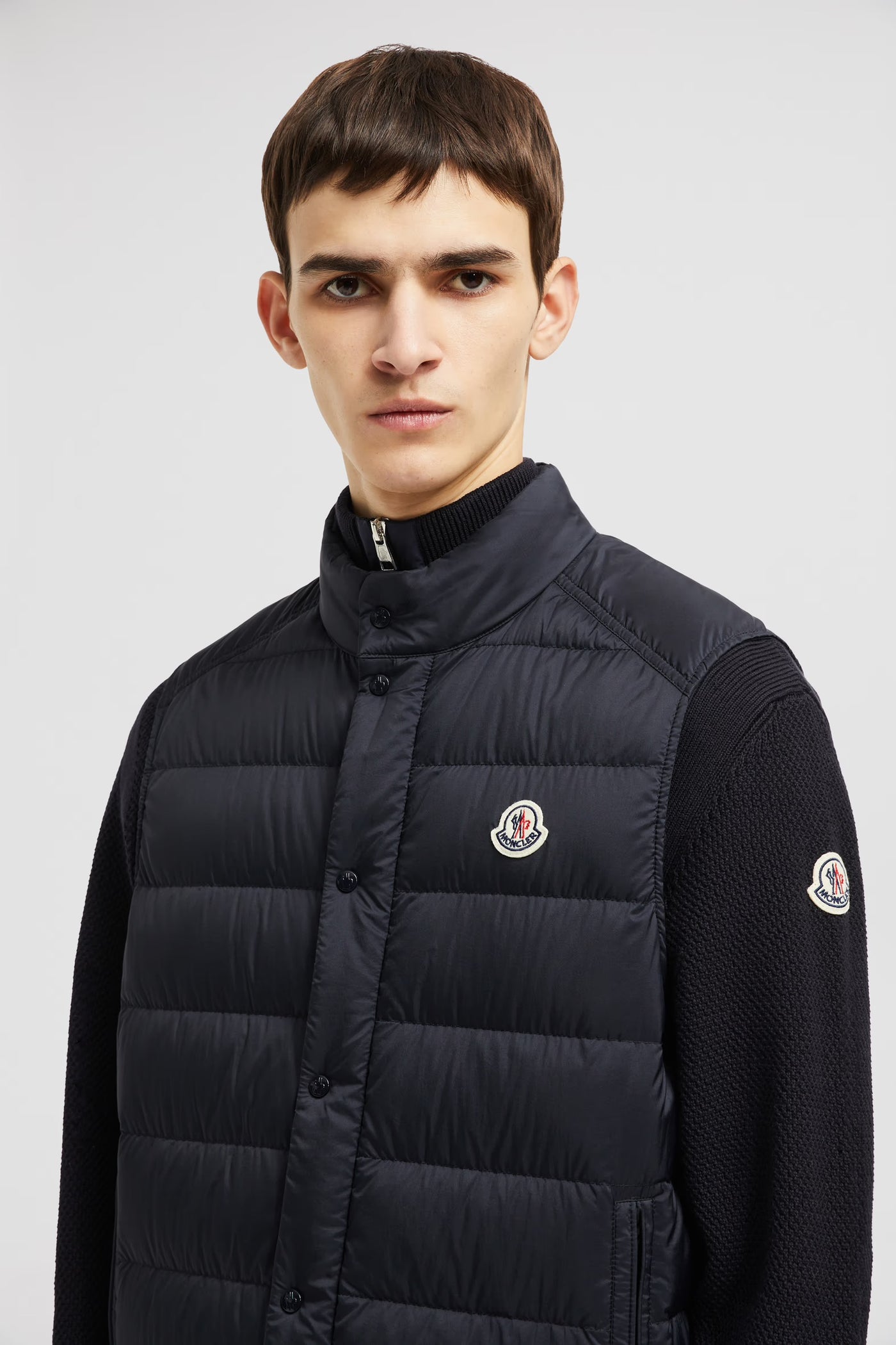 MONCLER - Doudoune sans manches Barthe noire