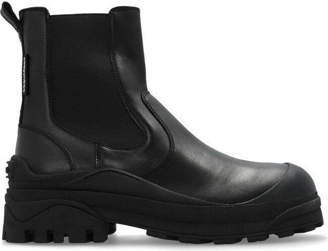 DSQUARED2 - Bottes en cuir