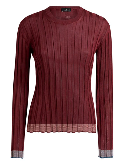 ETRO MILANO - Ribbed knit sweater