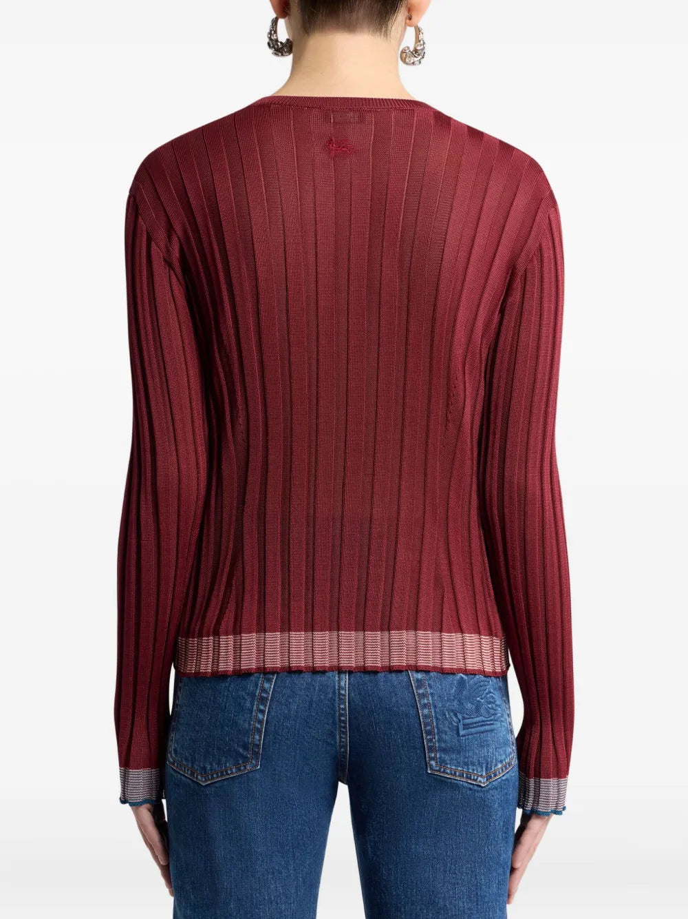ETRO MILANO - Ribbed knit sweater