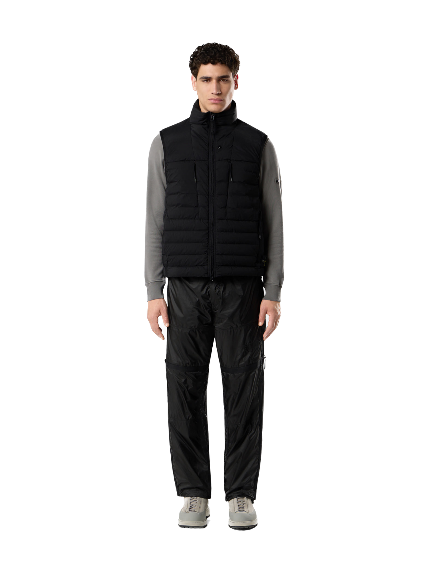 STONE ISLAND - Doudoune sans manches SEAMLESS TUNNEL NYLON DOWN-TC