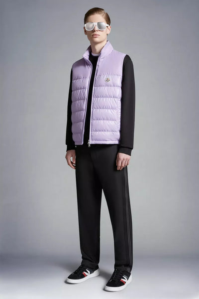 Moncler - Pantalon en gabardine et laine