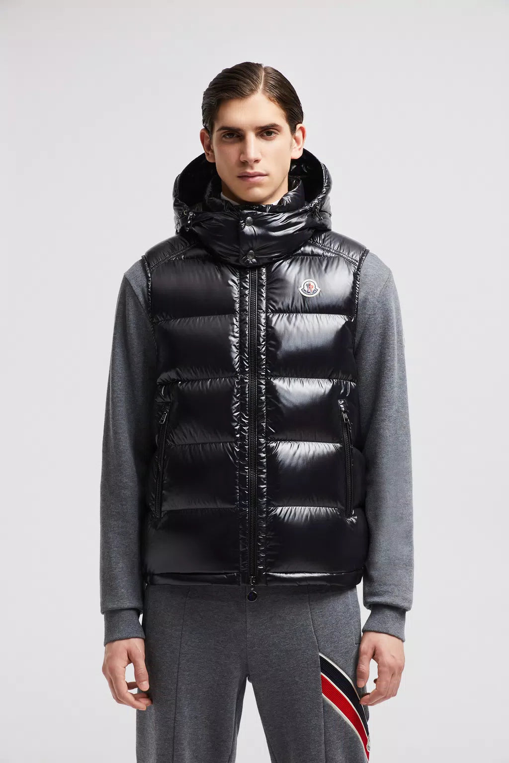 MONCLER - DOUDOUNE SANS MANCHES BORMES