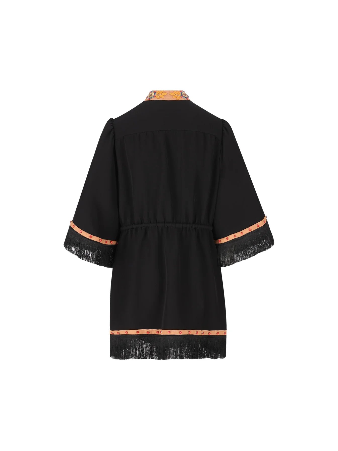 VALENTINO GARAVANI - Robe noire à ornements
