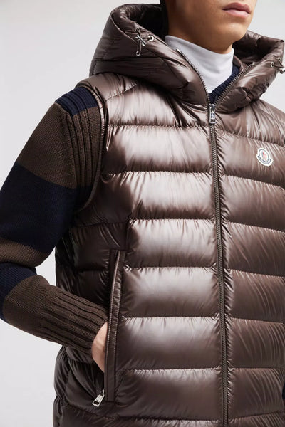 MONCLER - Doudoune sans manches Barant