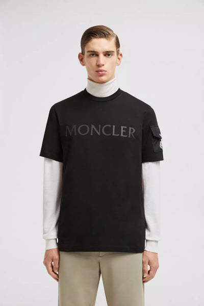 MONCLER - T-SHIRT À POCHE LATÉRALE