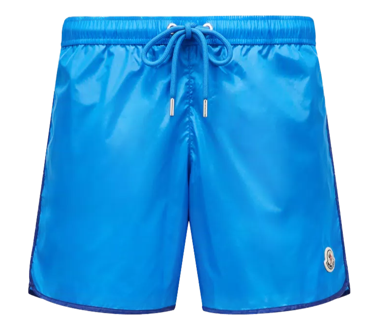 Moncler - maillot de bain bleu