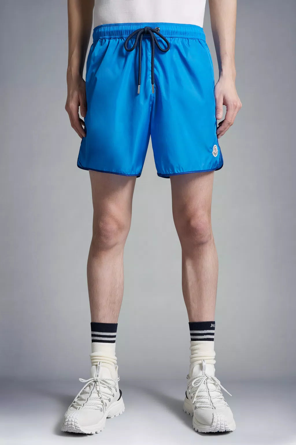 Moncler - maillot de bain bleu