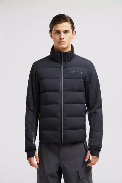 MONCLER GRENOBLE - Doudoune courte Pocol bleu nuit