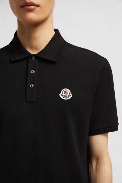 MONCLER - POLO CLASSIQUE NOIR