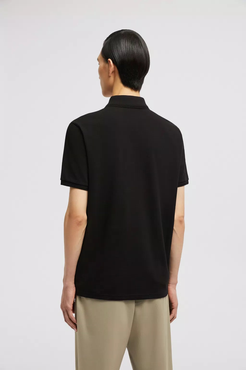 MONCLER - POLO CLASSIQUE NOIR