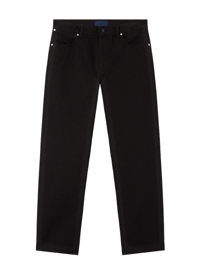 STONE ISLAND - Jean noir regular denim research