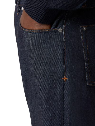 STONE ISLAND - Jean regular brut denim research