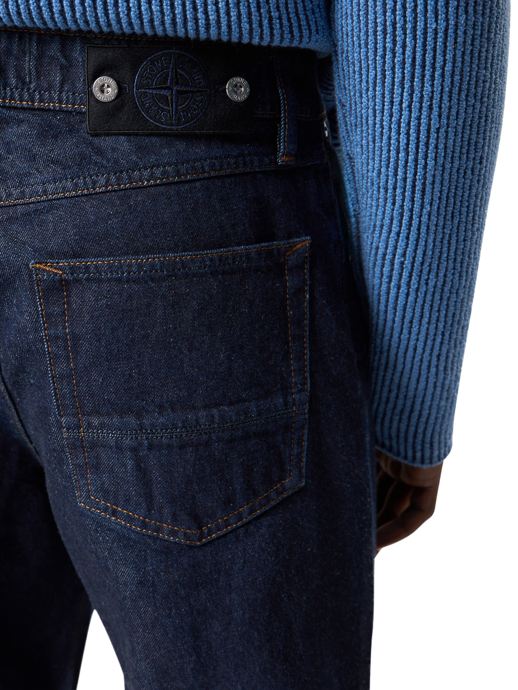 STONE ISLAND - Jean Indigo  Denim- Rinsed Research