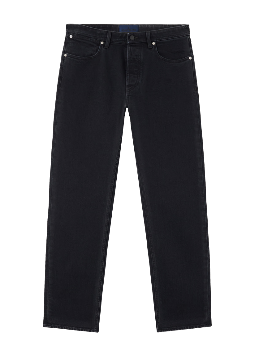 STONE ISLAND - jean noir slim denim research