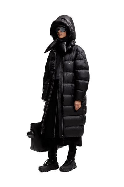 MONCLER GENIUS - Jupe midi Moncler x EE72 par Edward Enninful en gabardine de coton