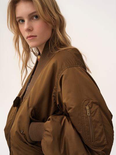 CHLOÉ - Veste bomber en nylon