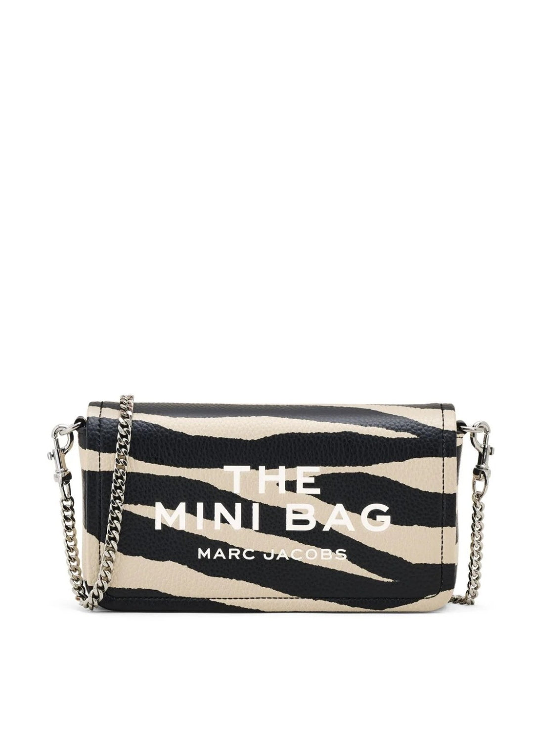 MARC JACOBS The Zebra Leather Chain Mini Bag