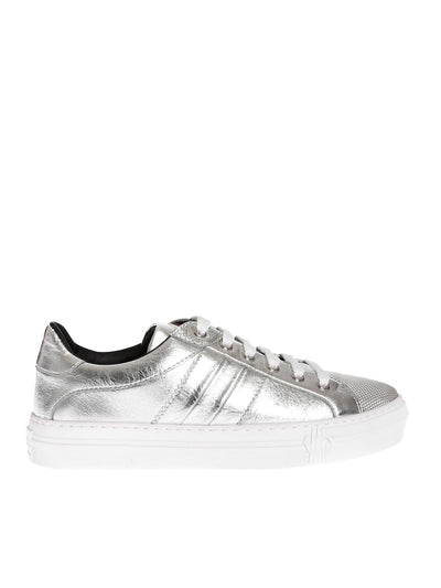 MONCLER - Sneakers argentées ARIEL