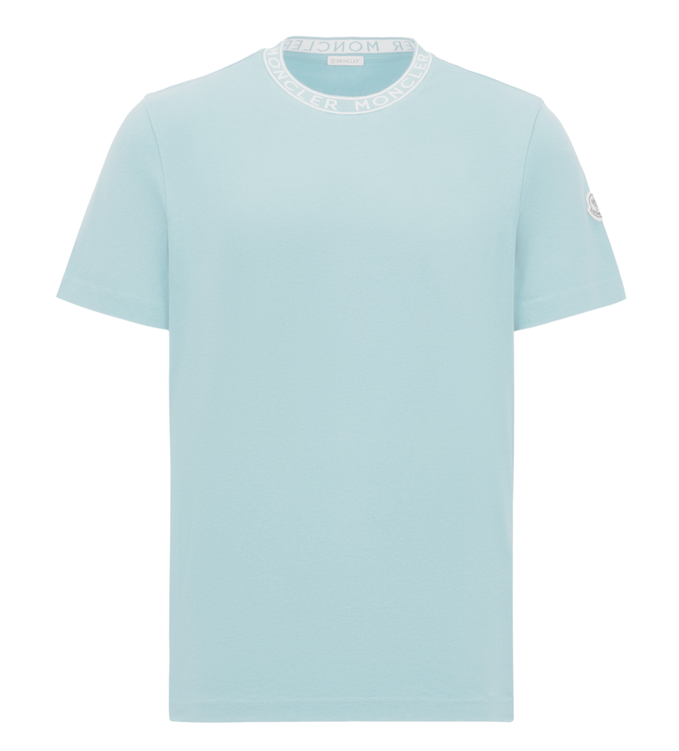 Moncler - T-shirt bleu ciel