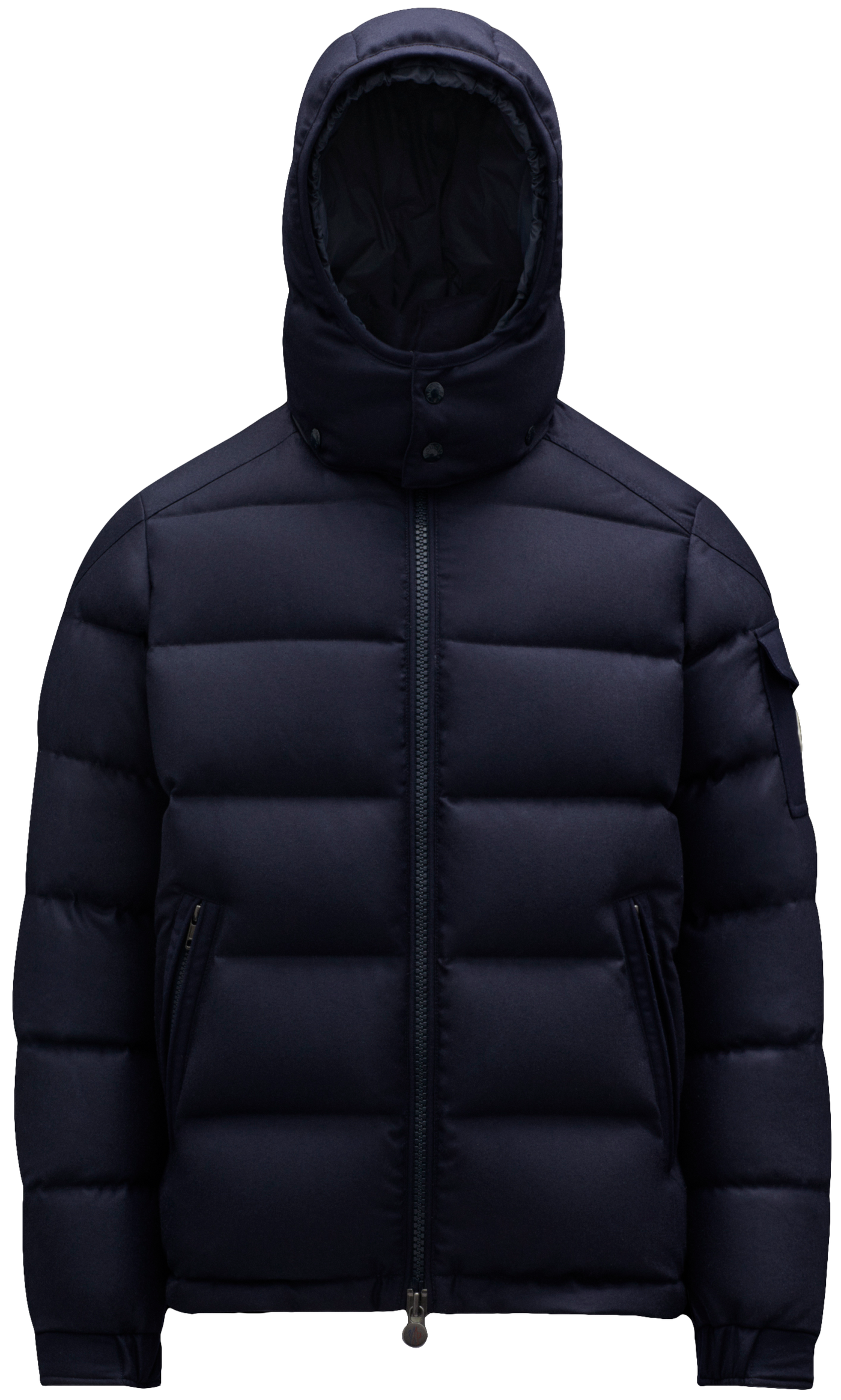 MONCLER - Doudoune courte Montgenevre bleu marine