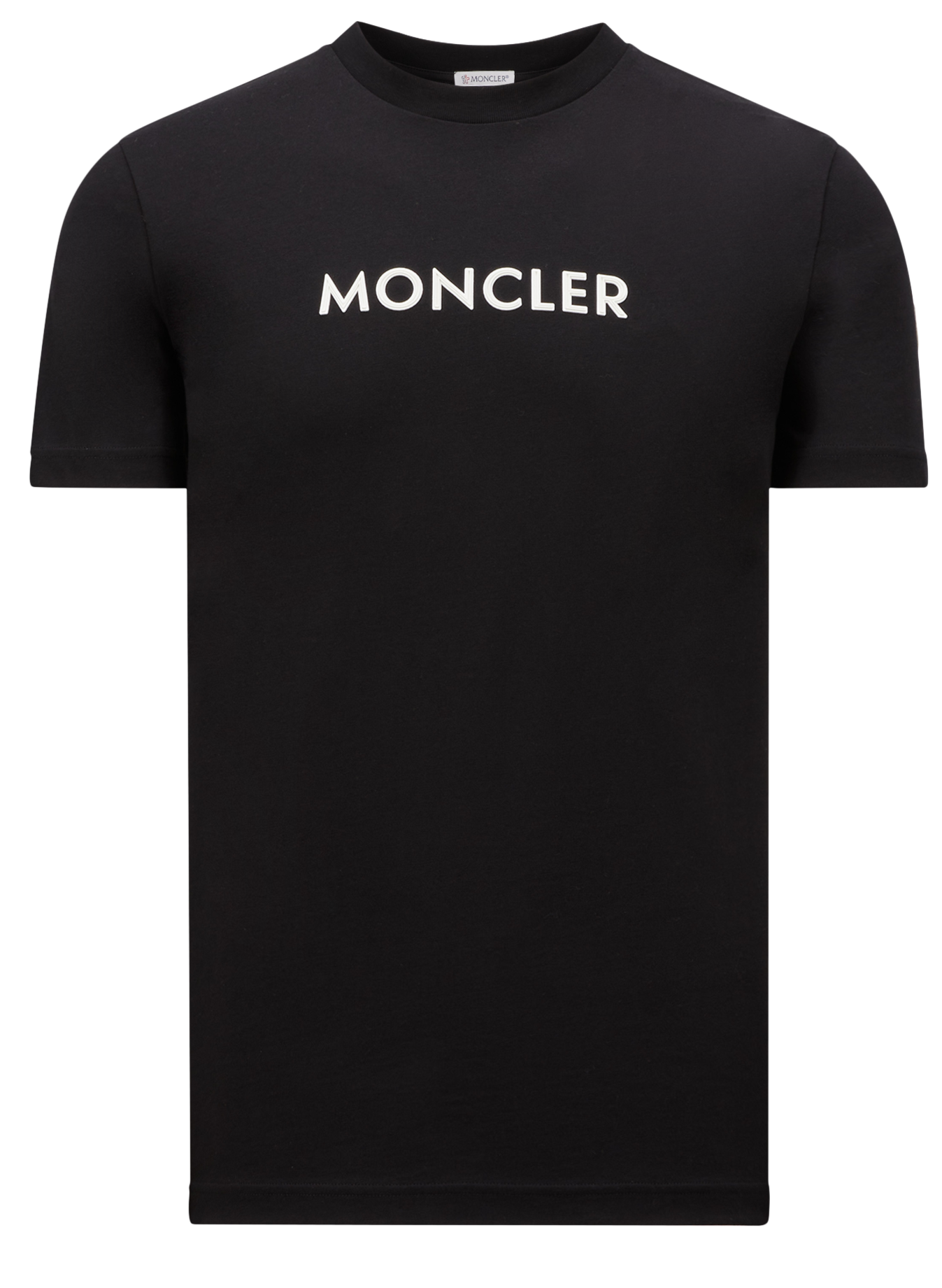 MONCLER - T-SHIRT À LOGO CAOUTCHOUTÉ