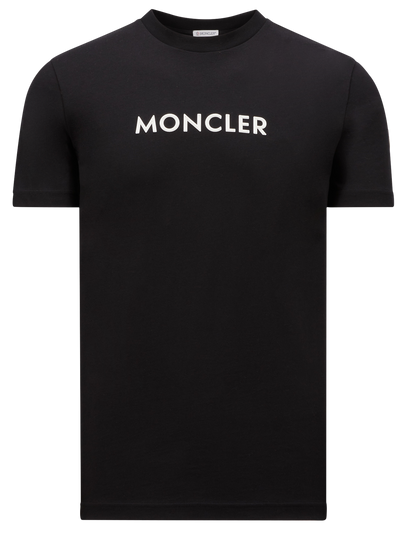 MONCLER - T-SHIRT À LOGO CAOUTCHOUTÉ