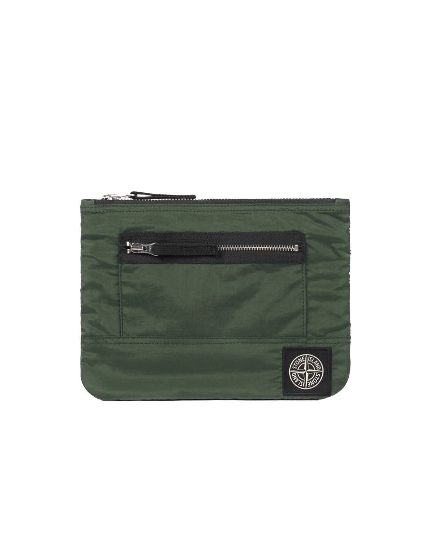STONE ISLAND - Pochette Zippée avec doublure en ripstop
