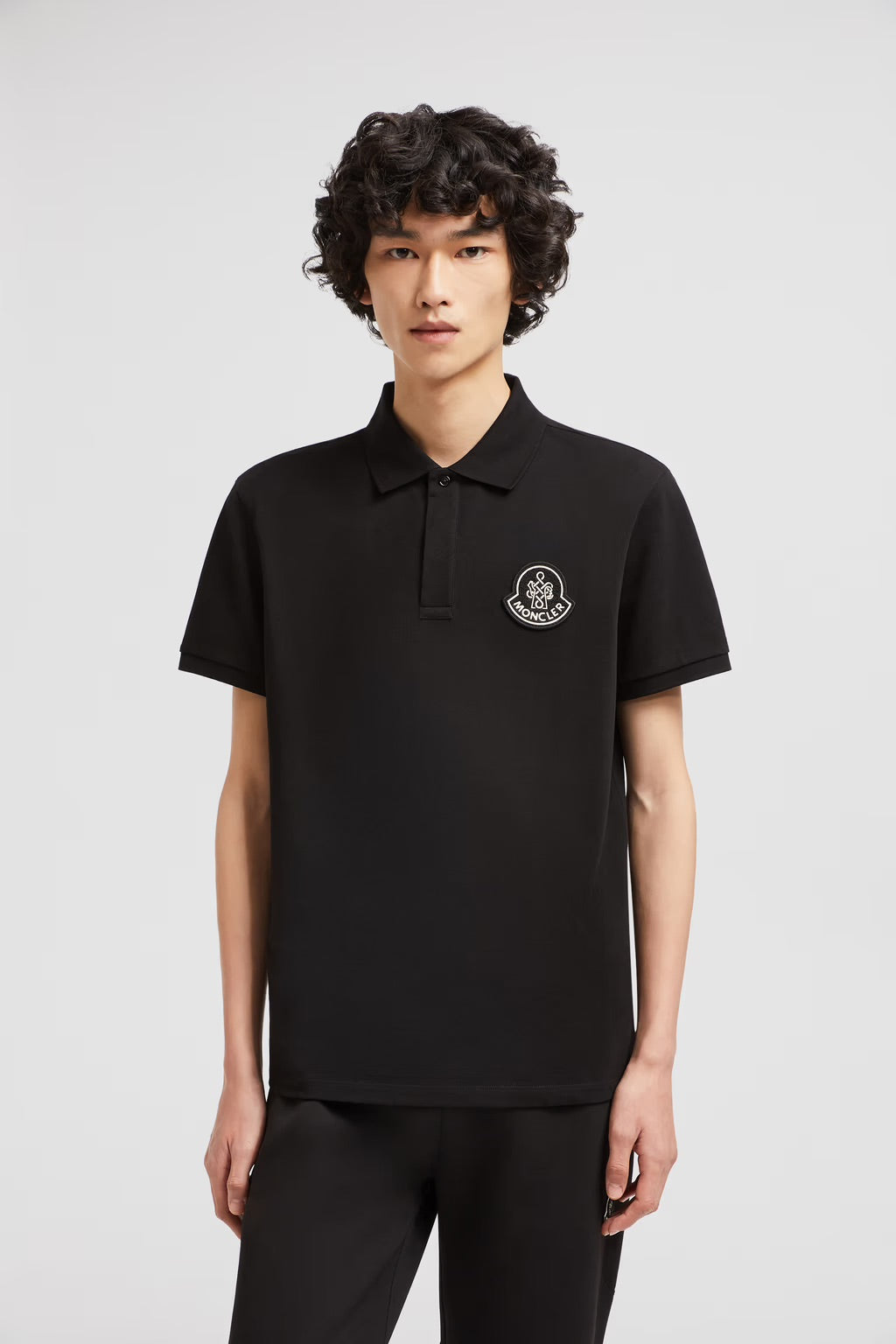 MONCLER - Polo noir chinese new year