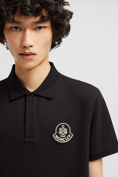 MONCLER - Polo noir chinese new year