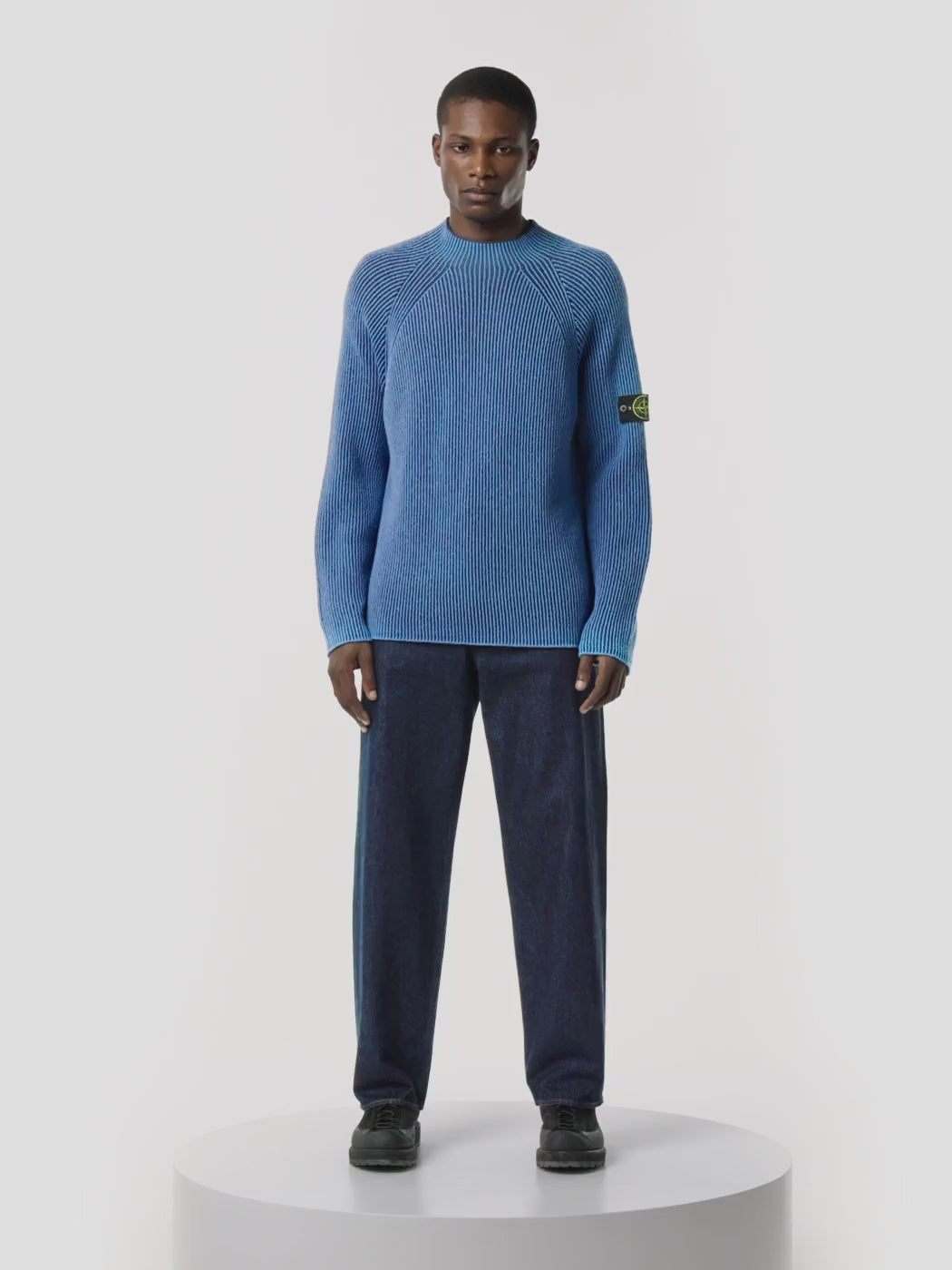 STONE ISLAND - Jean Indigo  Denim- Rinsed Research
