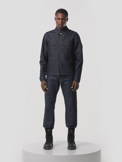 STONE ISLAND - Jean regular brut denim research