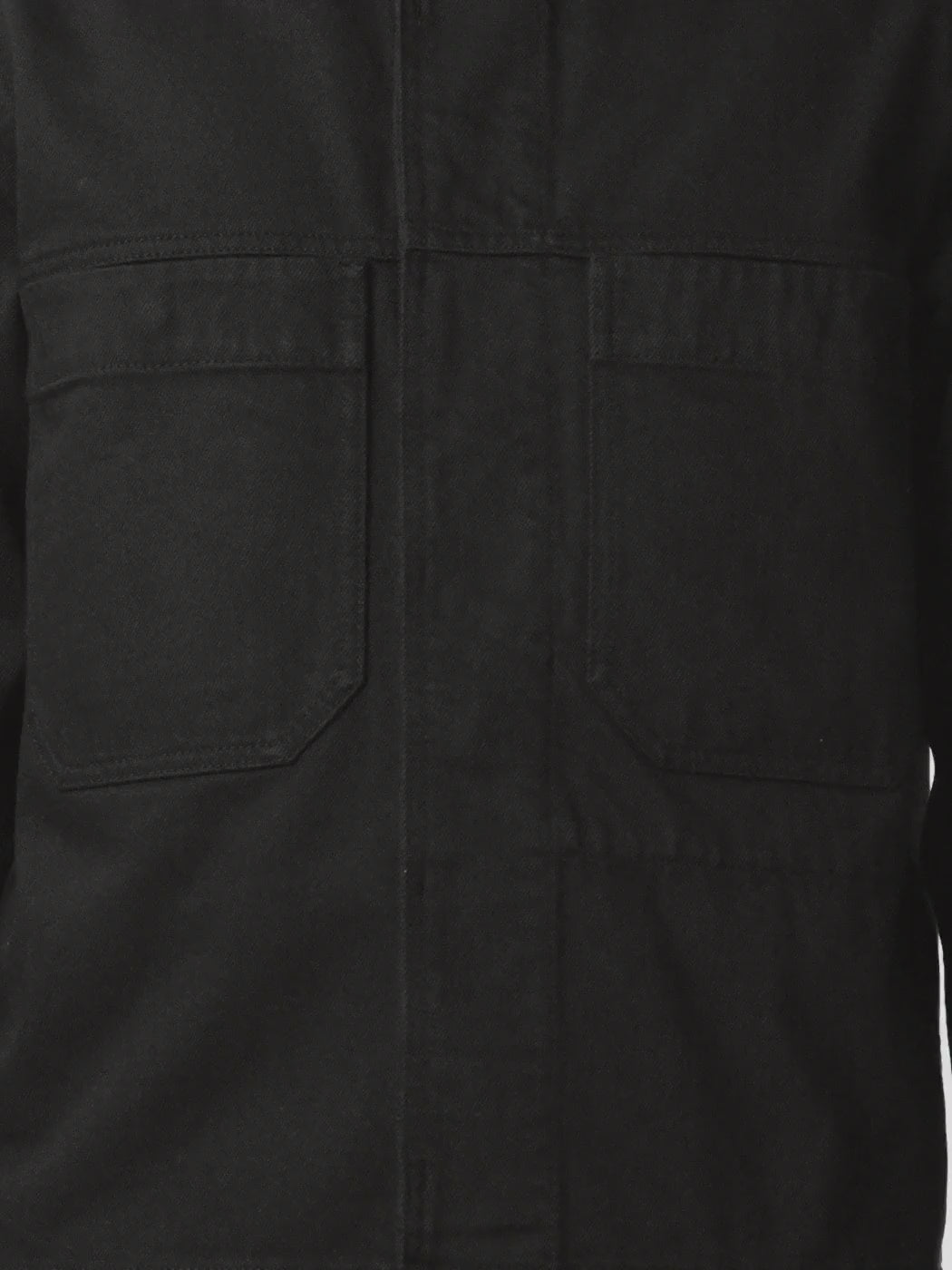 STONE ISLAND - Veste en jean noire denim research