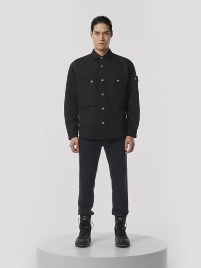 STONE ISLAND - jean noir slim denim research