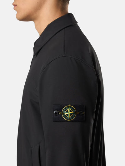 STONE ISLAND - Veste noire soft shell
