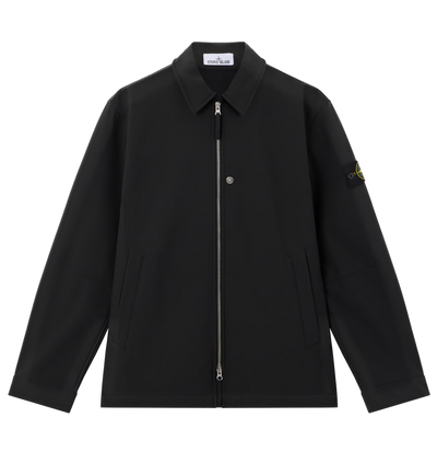 STONE ISLAND - Veste noire soft shell