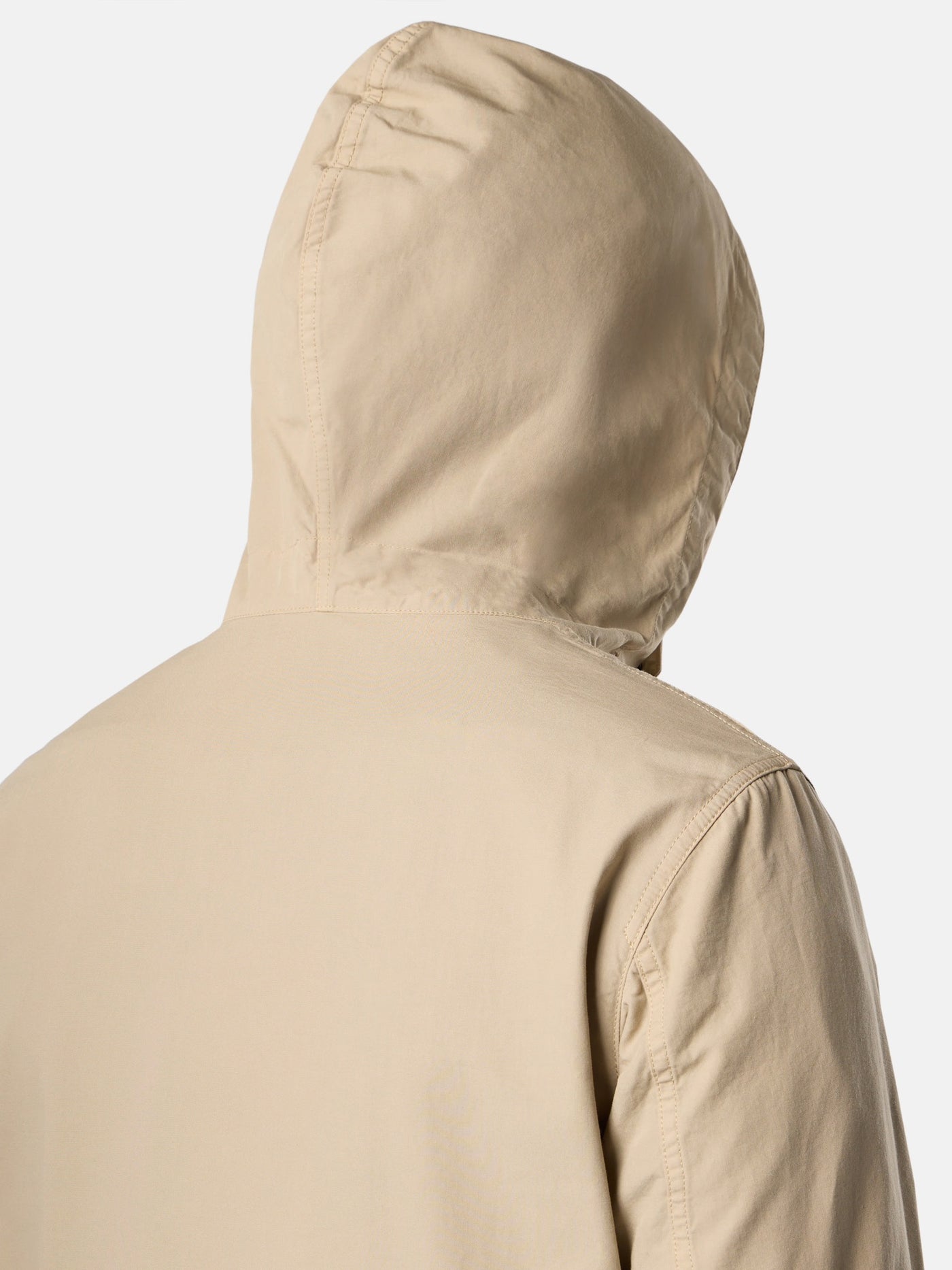 STONE ISLAND - Field jacket déperlante à capuche avec poches poitrine