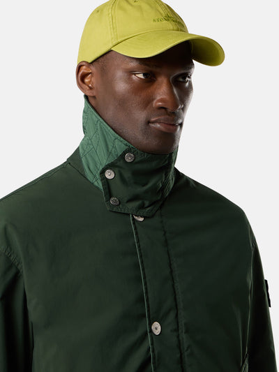 STONE ISLAND - Blouson tech poly vert Juniper