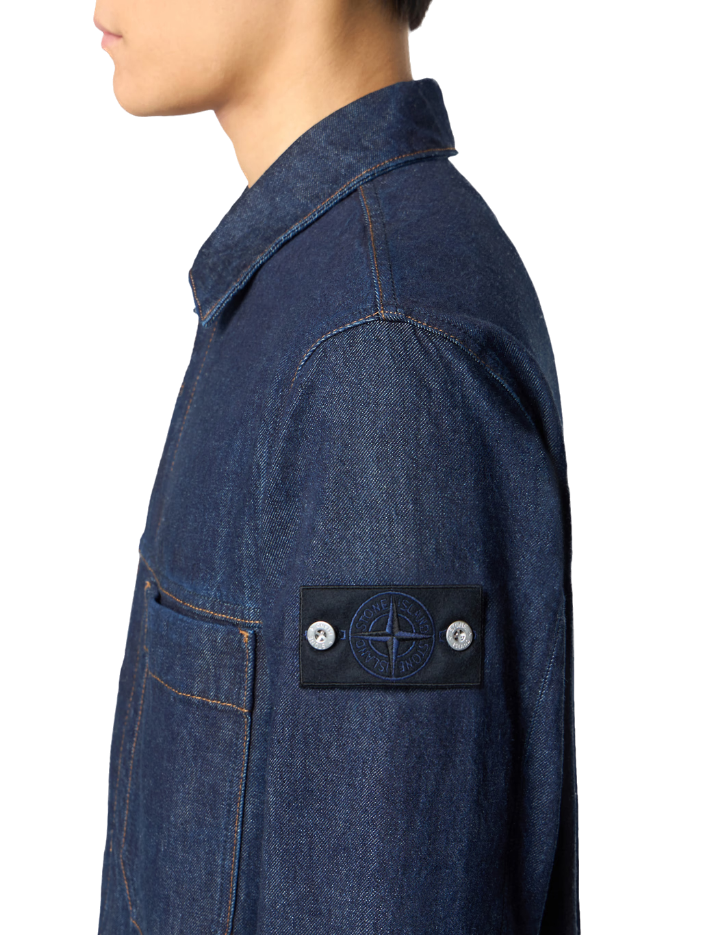 STONE ISLAND - Veste en jean indigo Denim - Rinsed  Denim Research