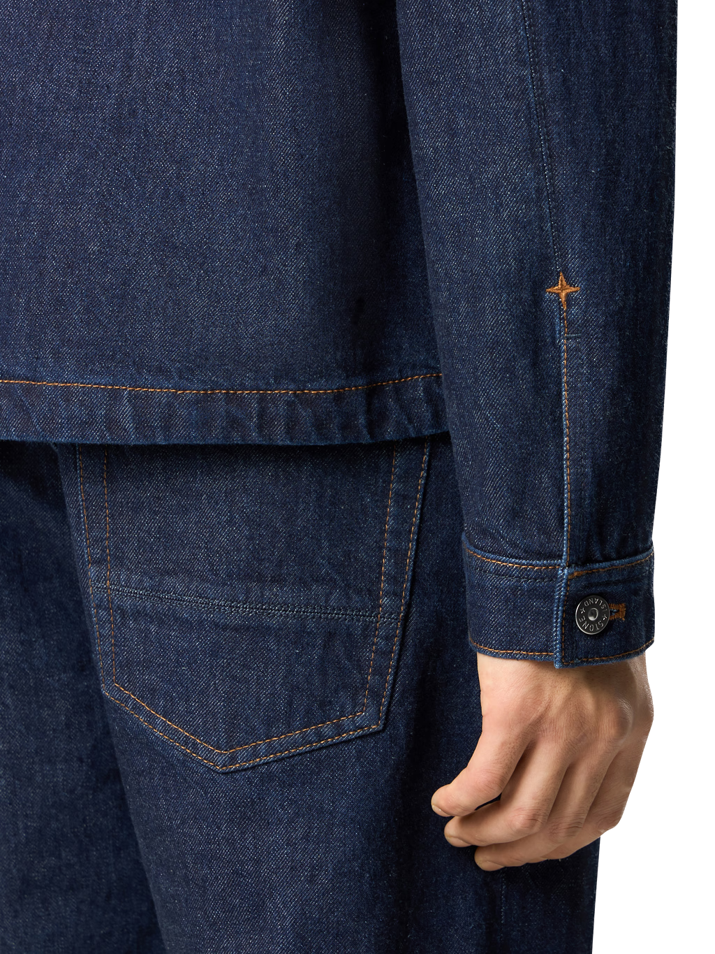 STONE ISLAND - Veste en jean indigo Denim - Rinsed  Denim Research