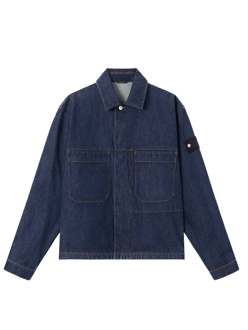 STONE ISLAND - Veste en jean indigo Denim - Rinsed  Denim Research