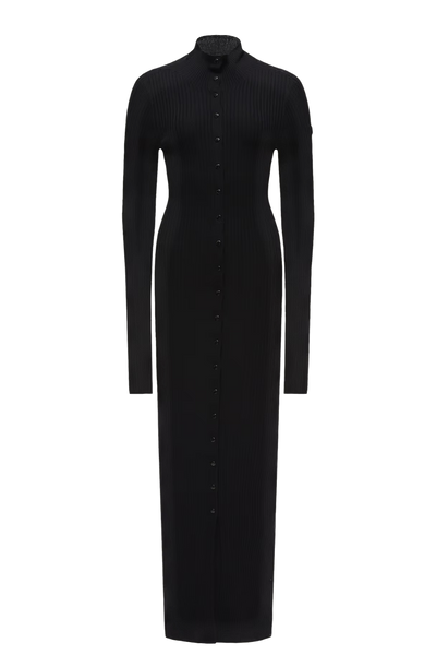 MONCLER GENIUS - Robe à col roulé en laine Moncler x EE72 par Edward Enninful