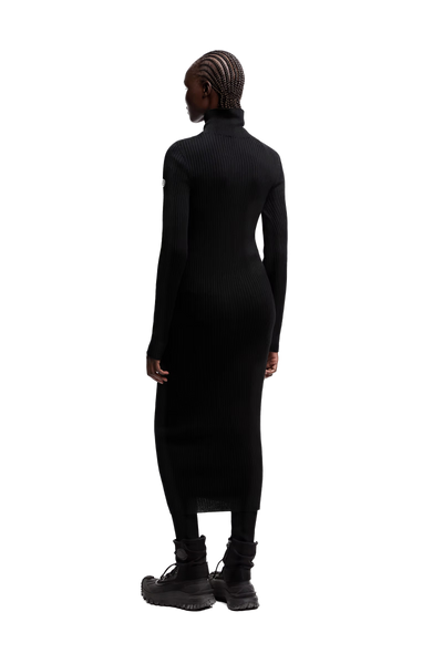 MONCLER GENIUS - Robe à col roulé en laine Moncler x EE72 par Edward Enninful