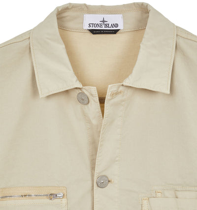 Stone Island - surchemise manches courtes