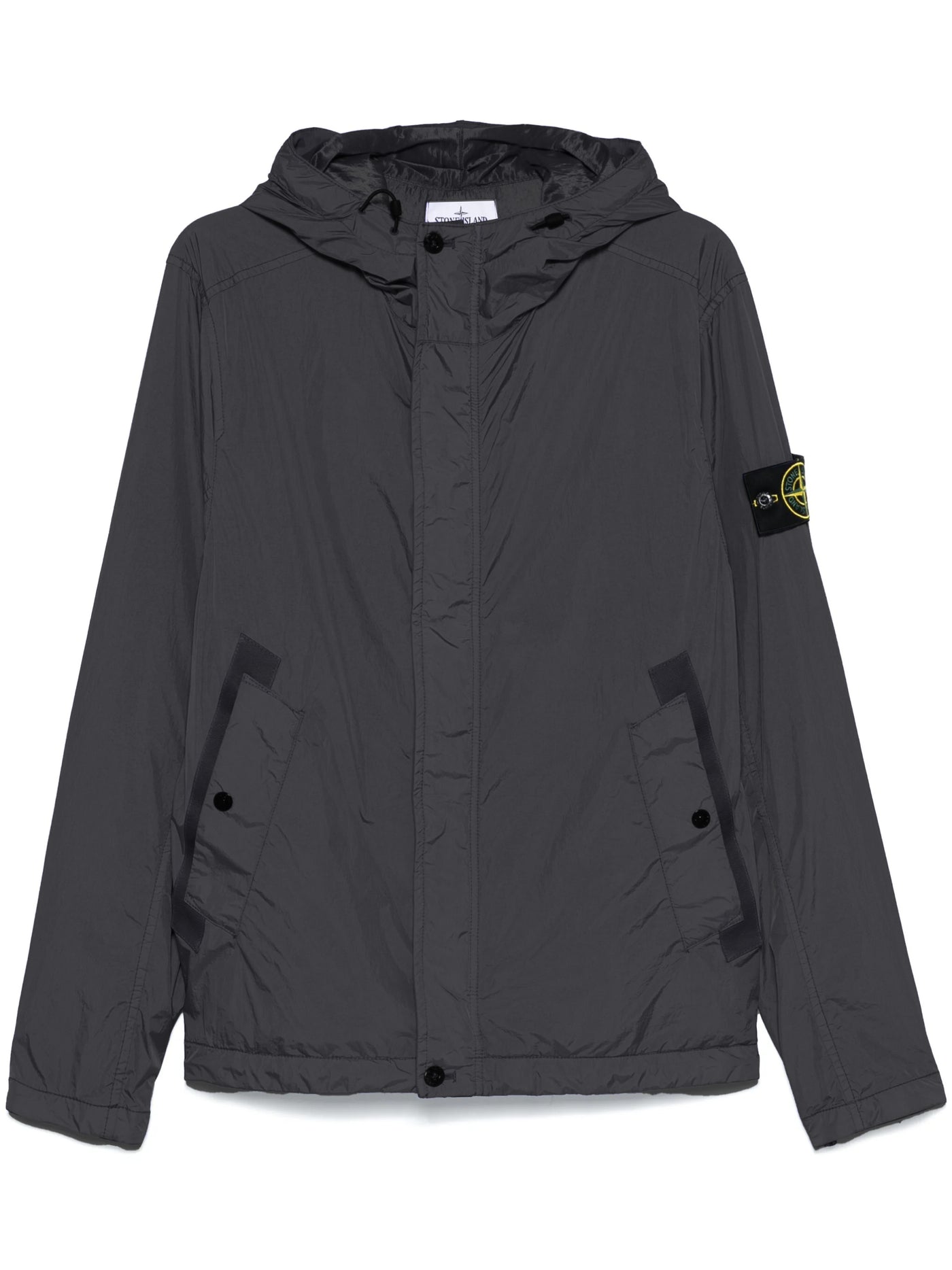 STONE ISLAND - Short parka gris anthracite