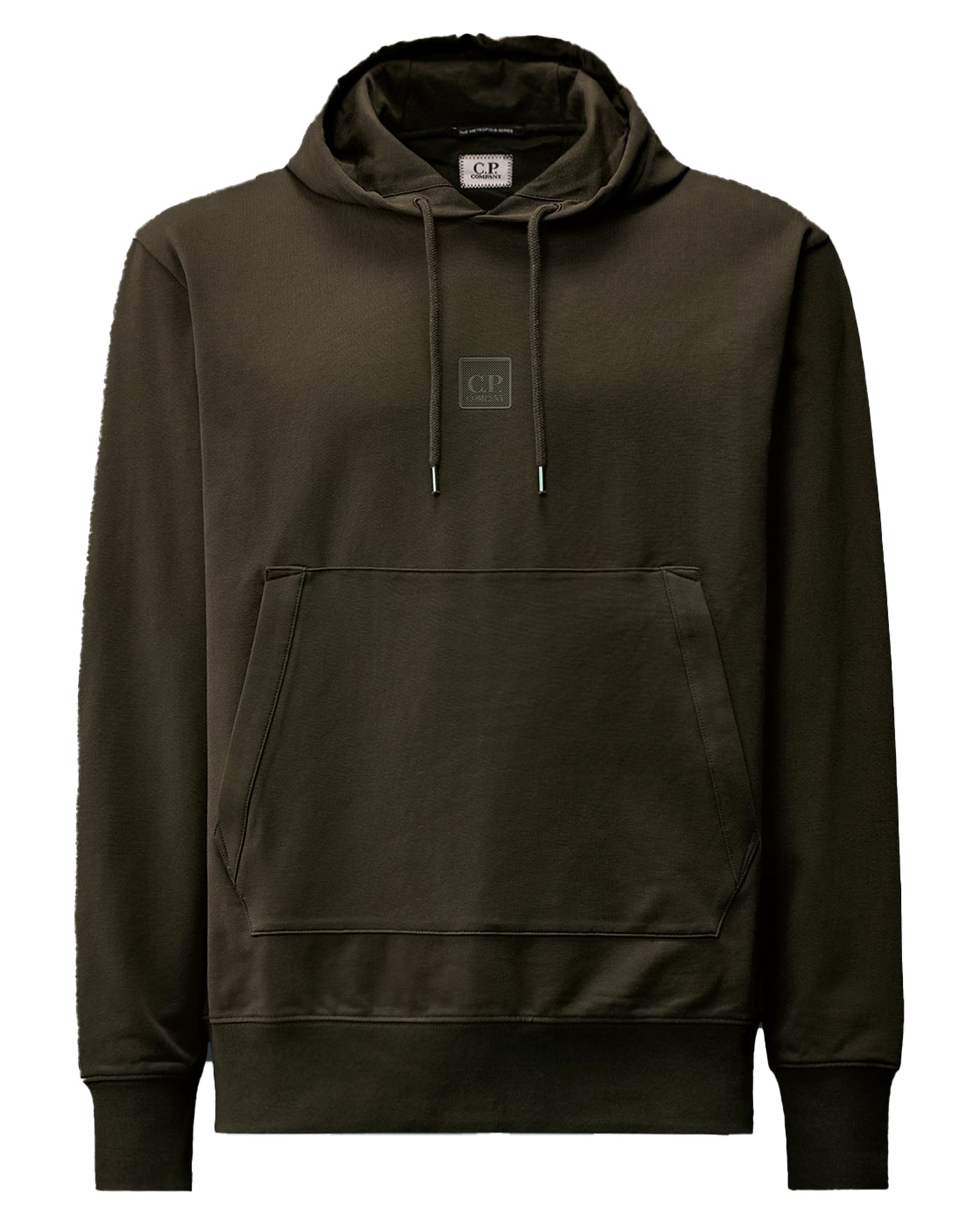 C.P METROPOLIS - Hoodie Stretch Fleece kaki