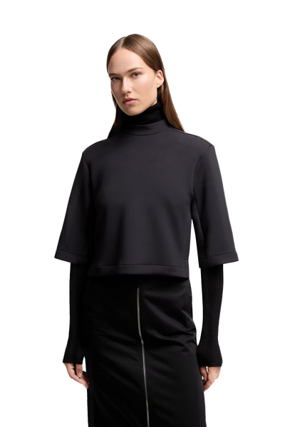 MONCLER - T-shirt en néoprène Moncler x EE72 par Edward Enninful