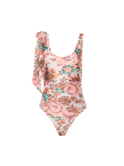 CHLOÉ - Maillot de bain une pièce à bretelle nouée